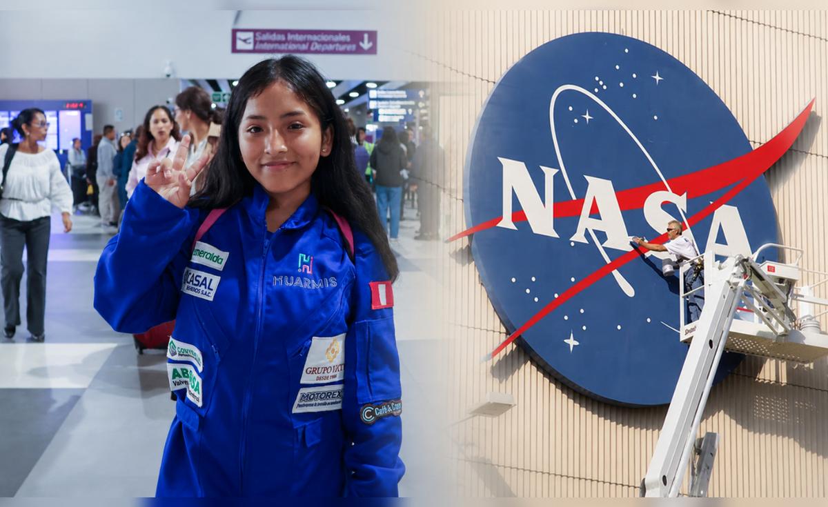 Adolescente ayacuchana realiza pasantía en la NASA tras ganar beca Huarmis Space