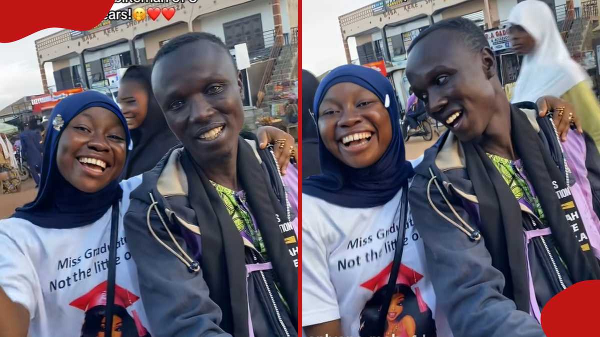 University Graduate Honors Boda Boda Rider for Years of Support
