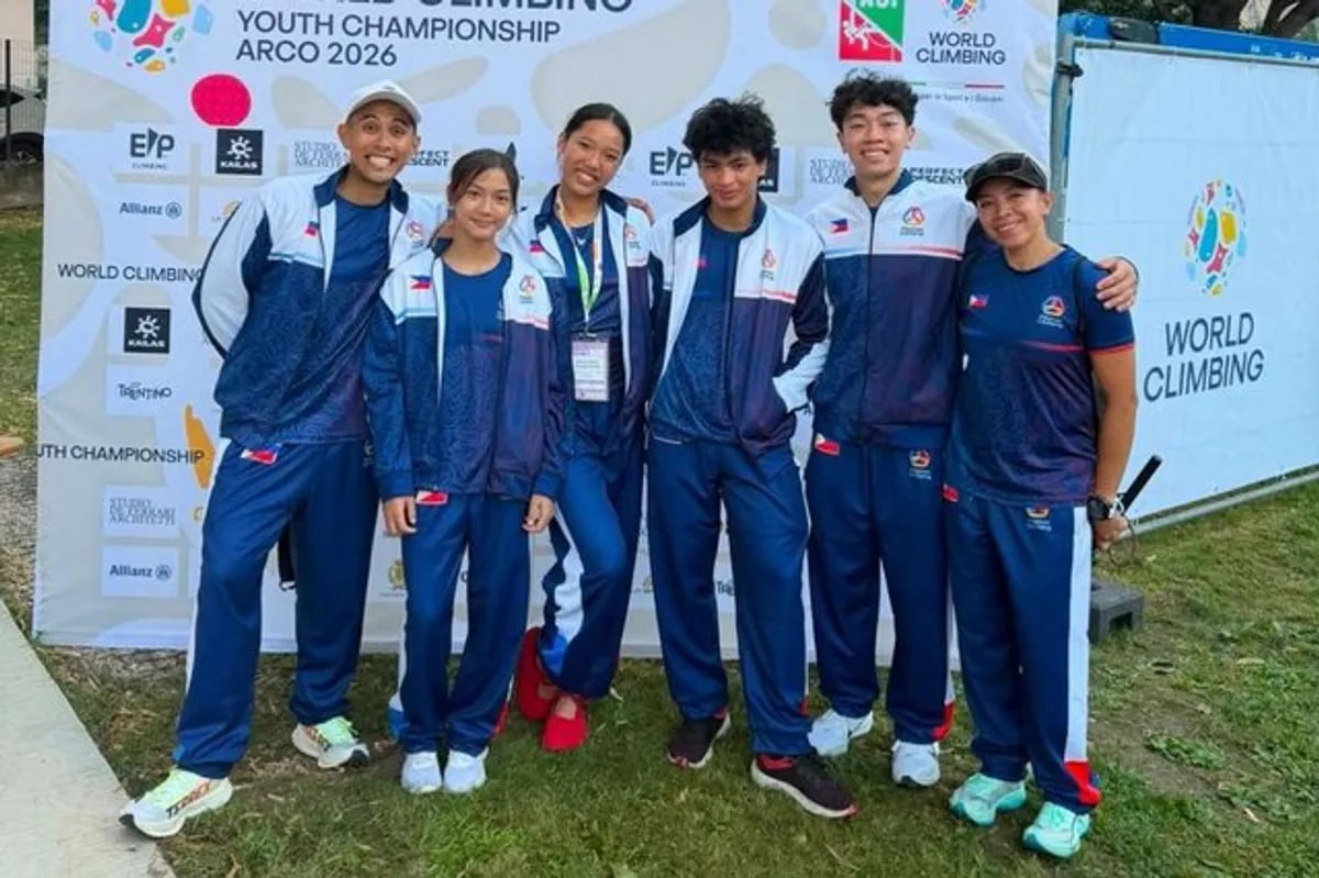 Philippines Sends Four Climbers to Global Youth Championship