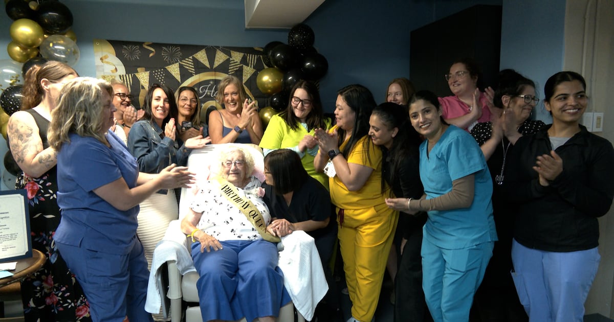 A centenarian's secret to longevity: positivity and roast beef