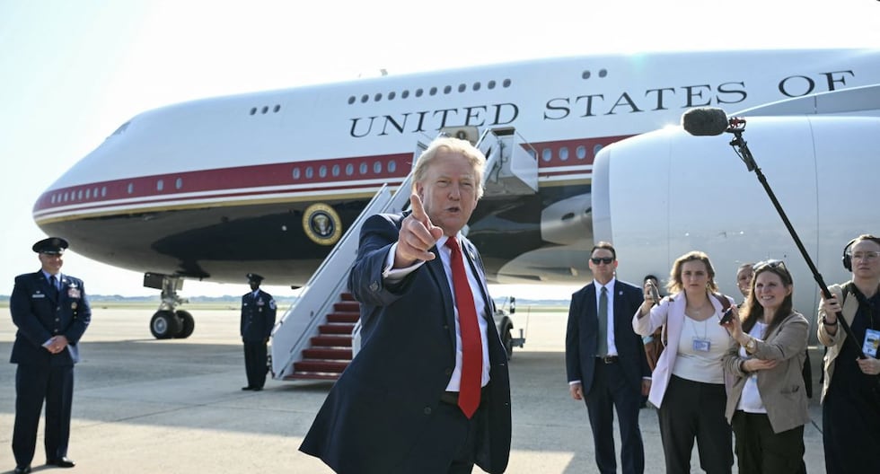 Persisten las dudas sobre la seguridad y el uso del Air Force One temporal donado por Qatar a Donald Trump