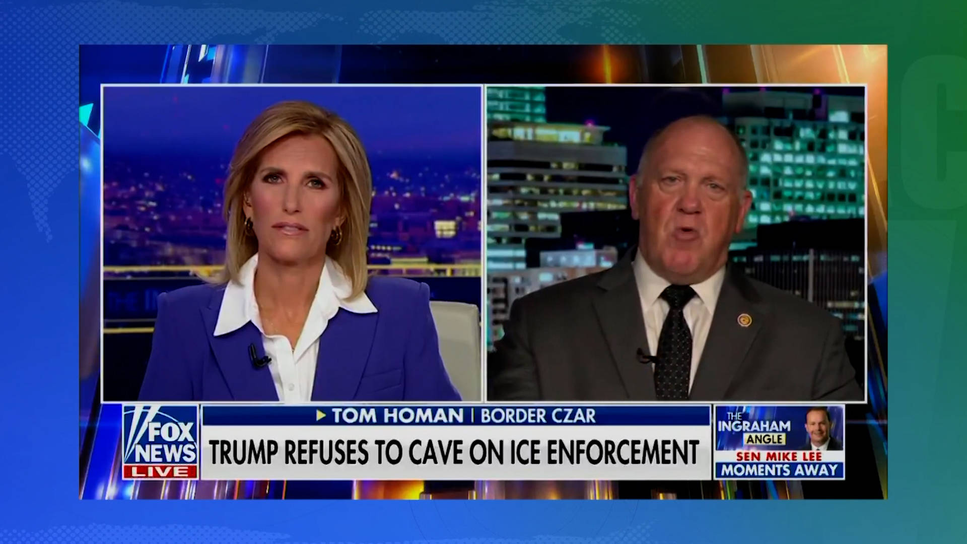 Tom Homan advierte de consecuencias si los demócratas critican al ICE