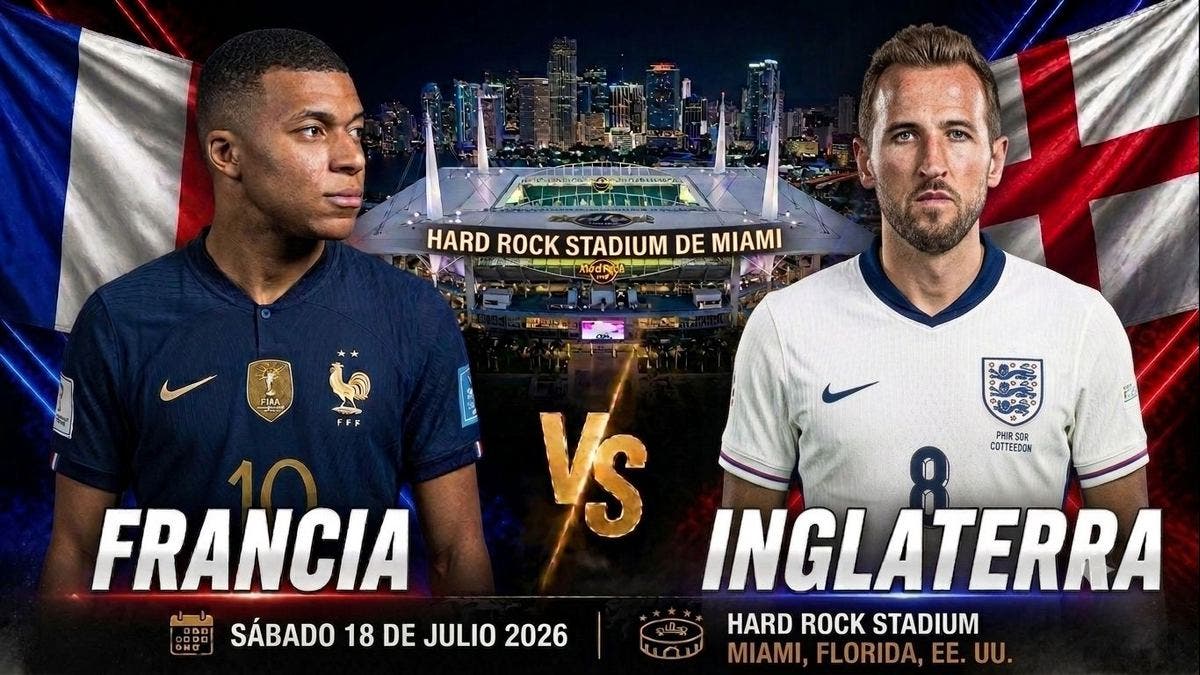 Francia y Inglaterra disputan el tercer puesto del Mundial 2026 en Miami