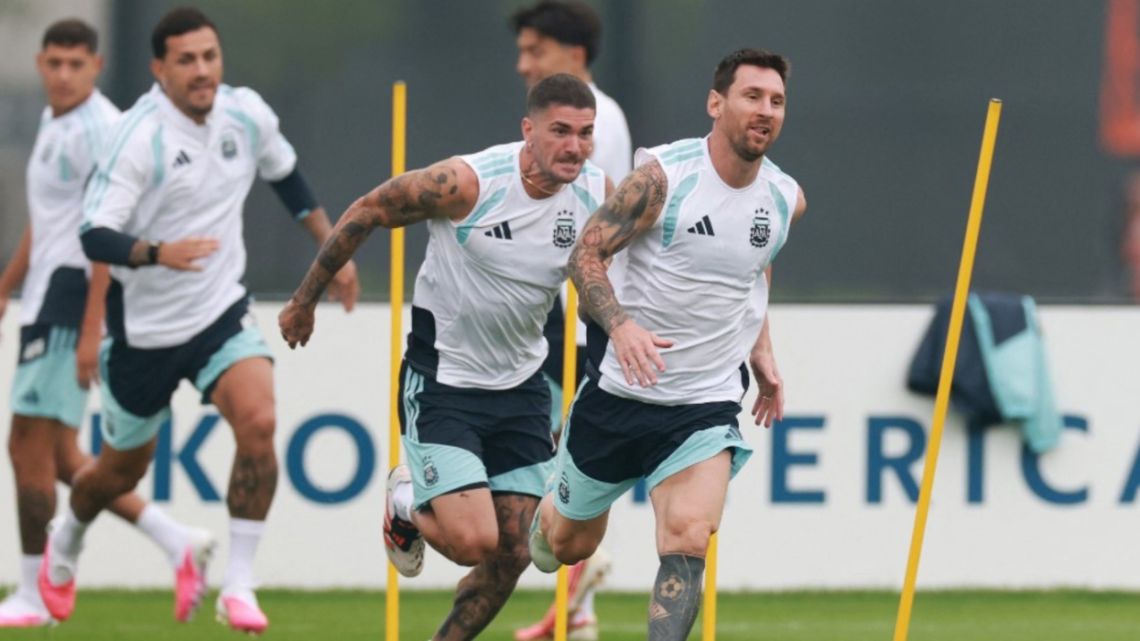 Selección Argentina define formación para enfrentar a España en la final del Mundial 2026