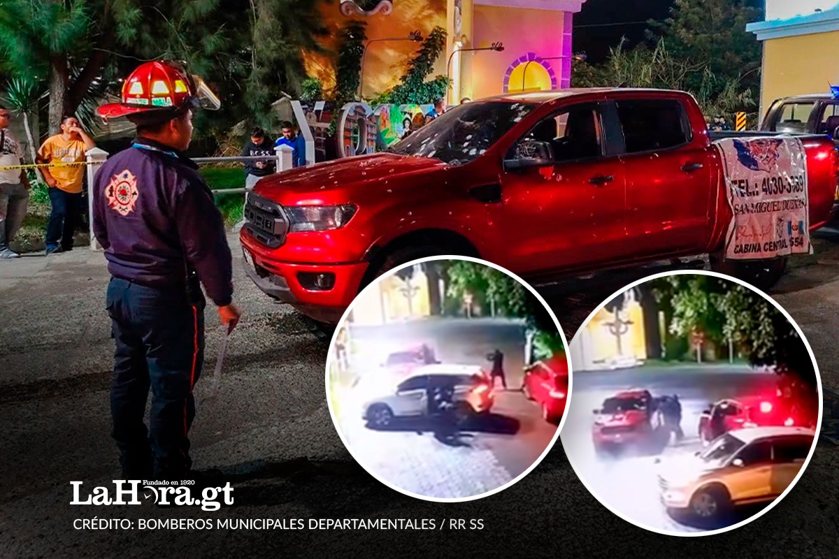 PNC identifica a víctimas de emboscada en San Miguel Dueñas con antecedentes penales