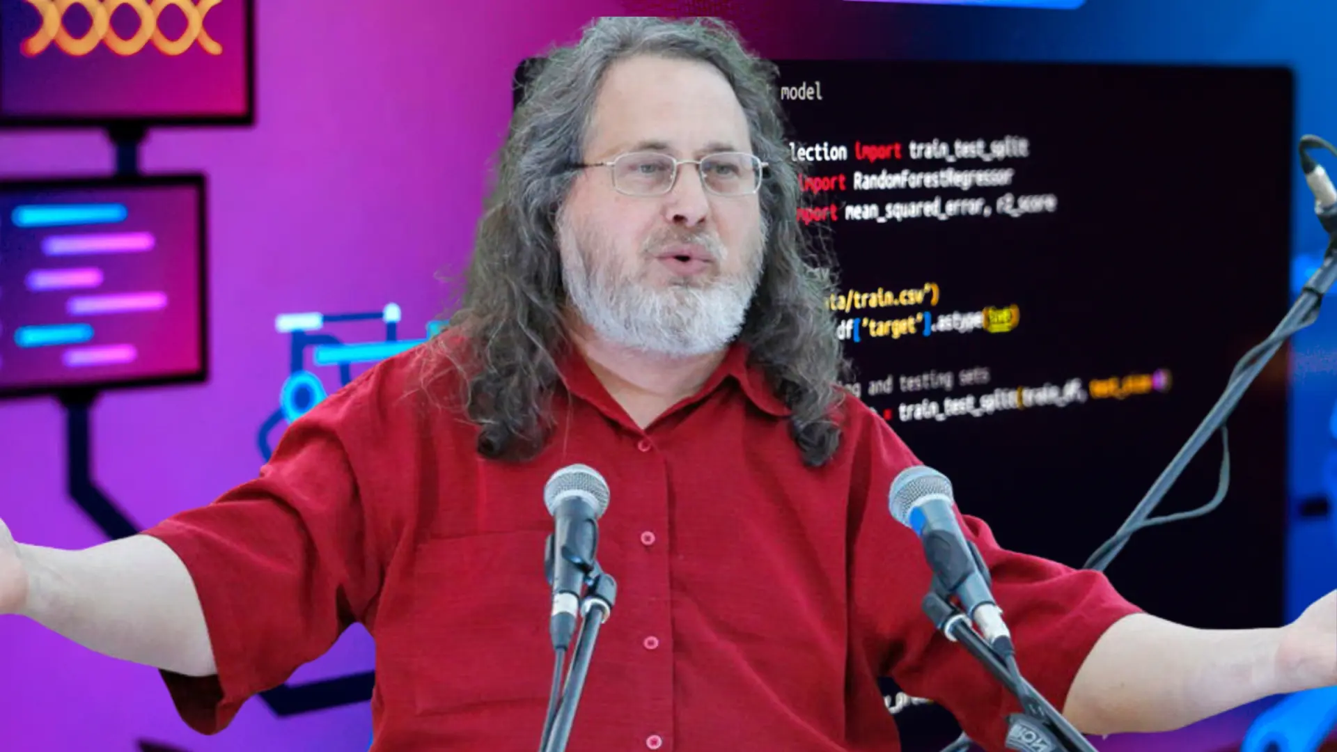 Richard Stallman critica el uso excesivo del término inteligencia artificial en tecnologías que no la poseen
