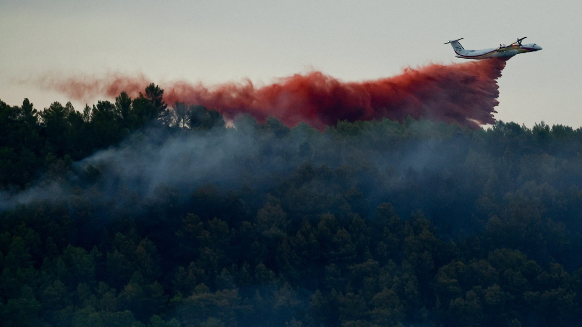 Europa lucha contra incendios forestales y altas temperaturas en julio