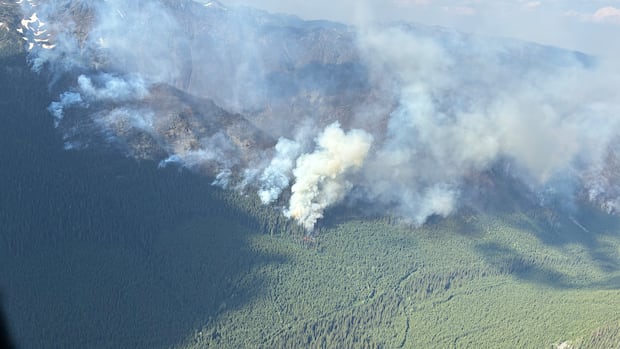 Kimberley, B.C., Under Evacuation Alert as Wildfire Threatens Community