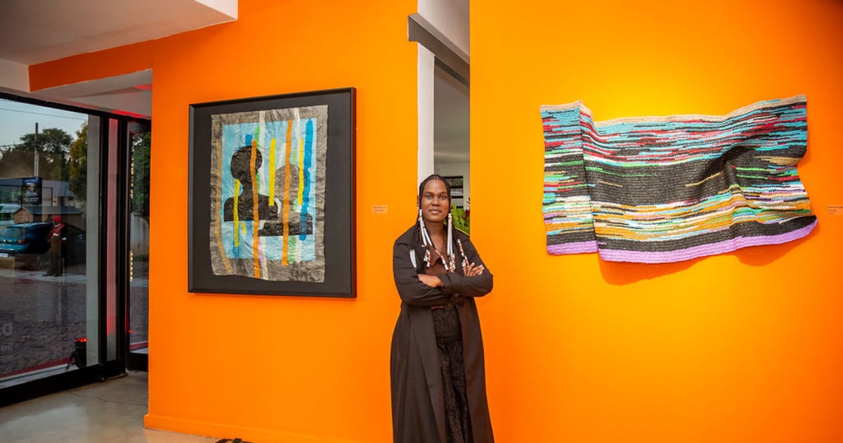 Kutlwano Monyai's Exhibition Celebrates Family Legacy Through Crocheting Art