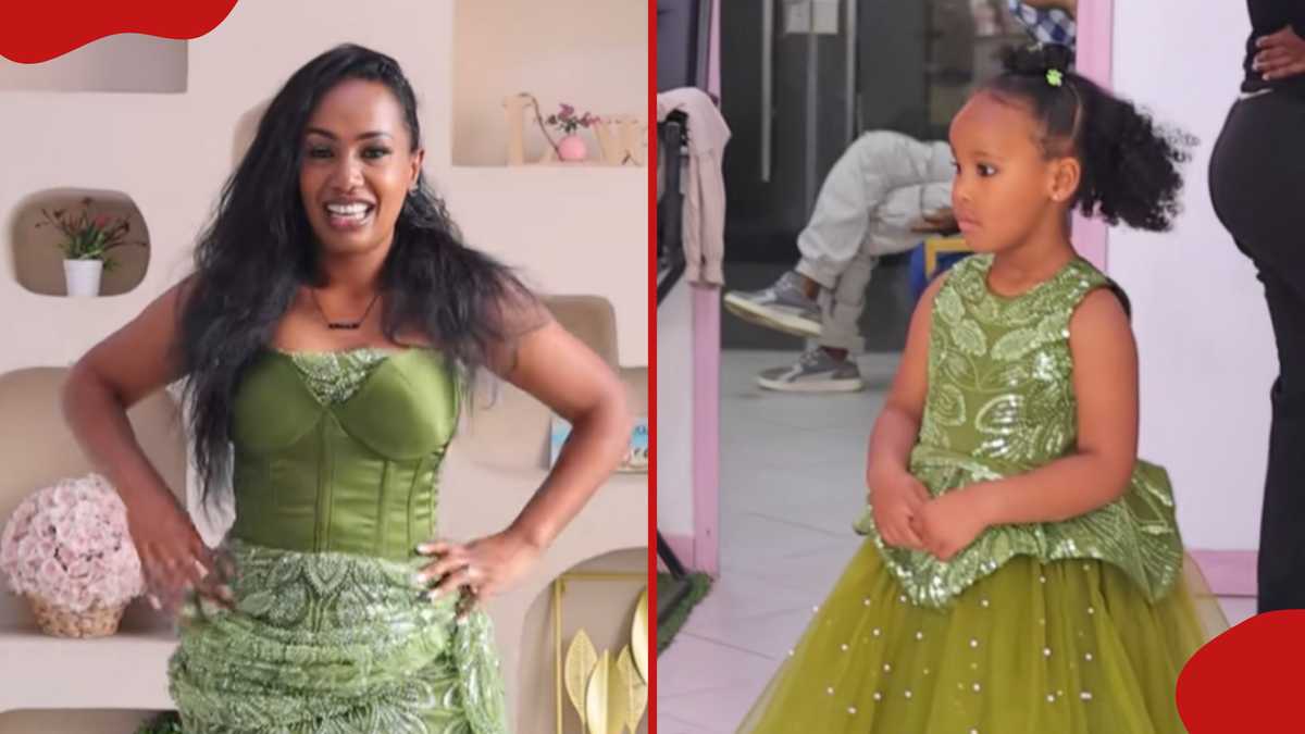 Grace Ekirapa and Daughter AJ Showcase Matching Outfits in Joyful Fashion Moment