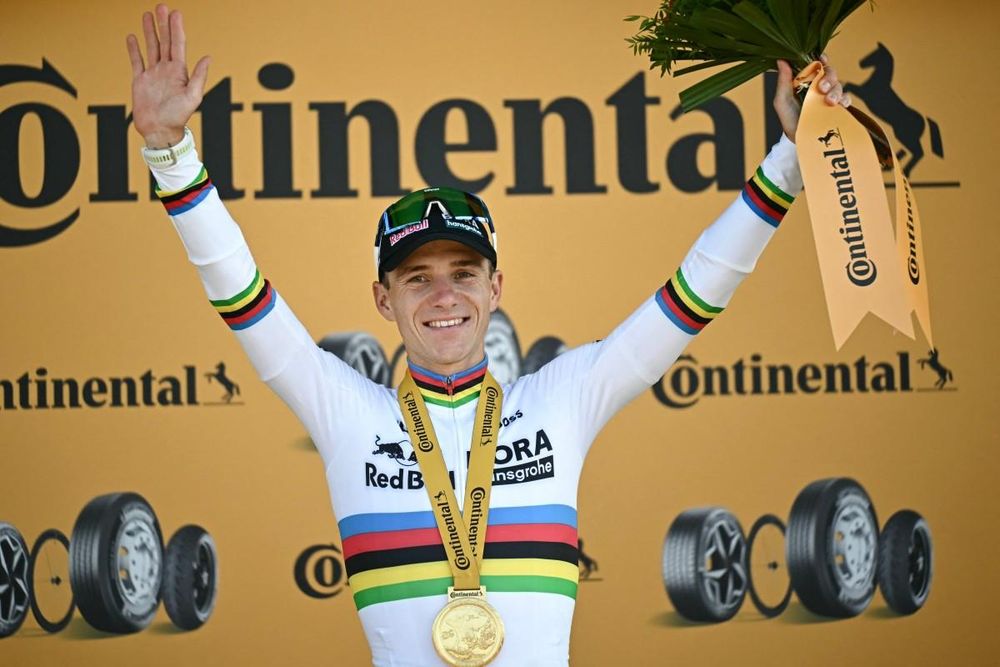 Belgian Cyclist Remco Evenepoel Triumphs in Tour de France Individual Time-Trial