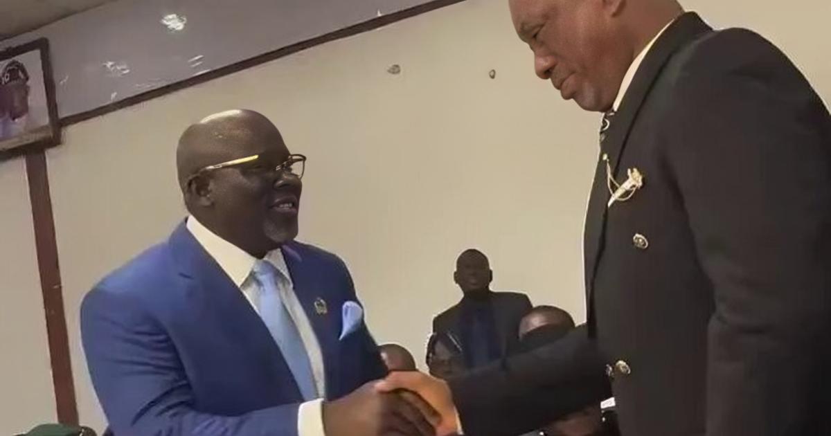 Delta commissioner emotional during swearing-in as governor stops him from kneeling