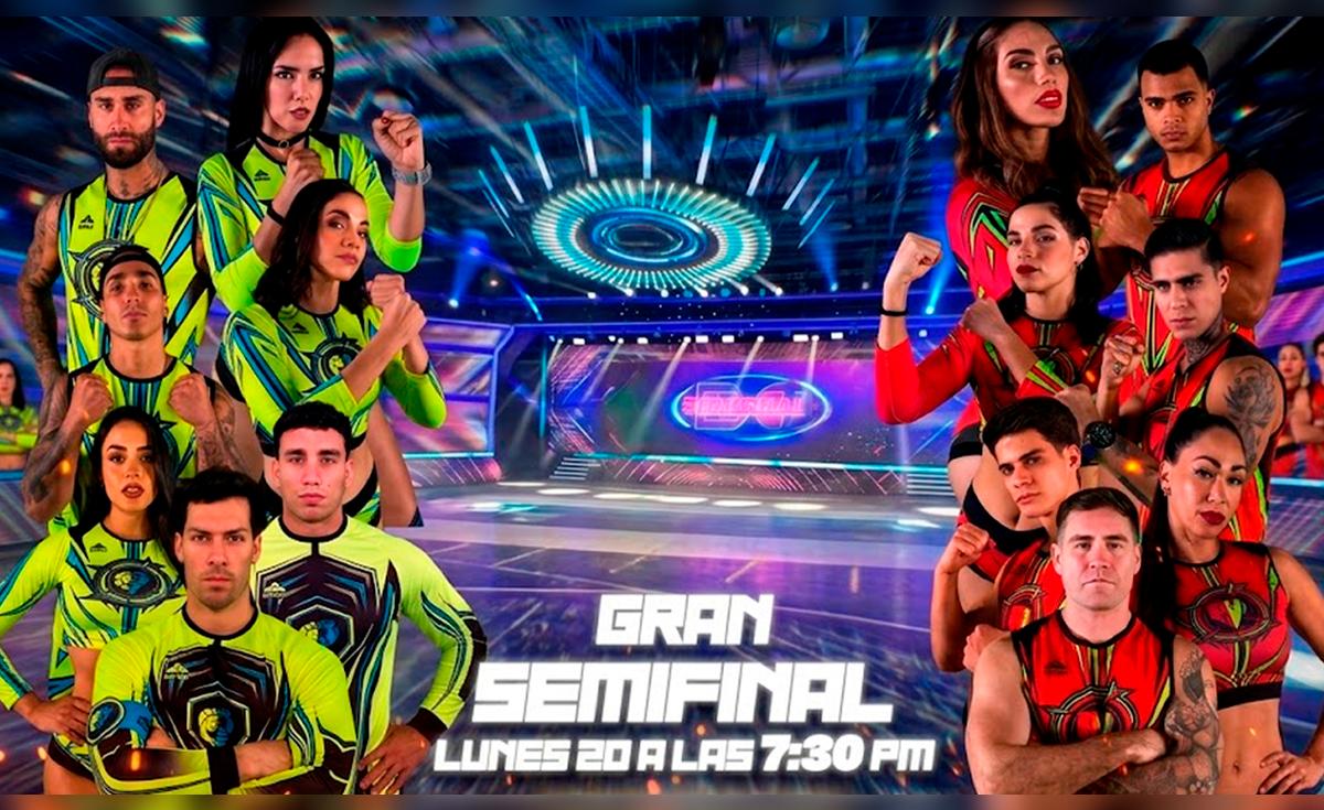 Semifinal de 'Esto es guerra': Equipos se enfrentan en duelo decisivo