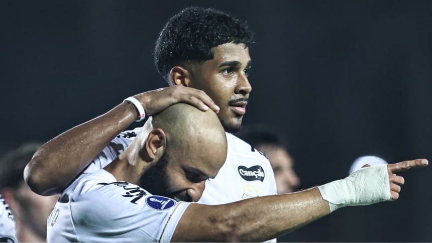 Santos y Universidad Central enfrentan en la ida de los playoffs de la Copa Sudamericana 2026