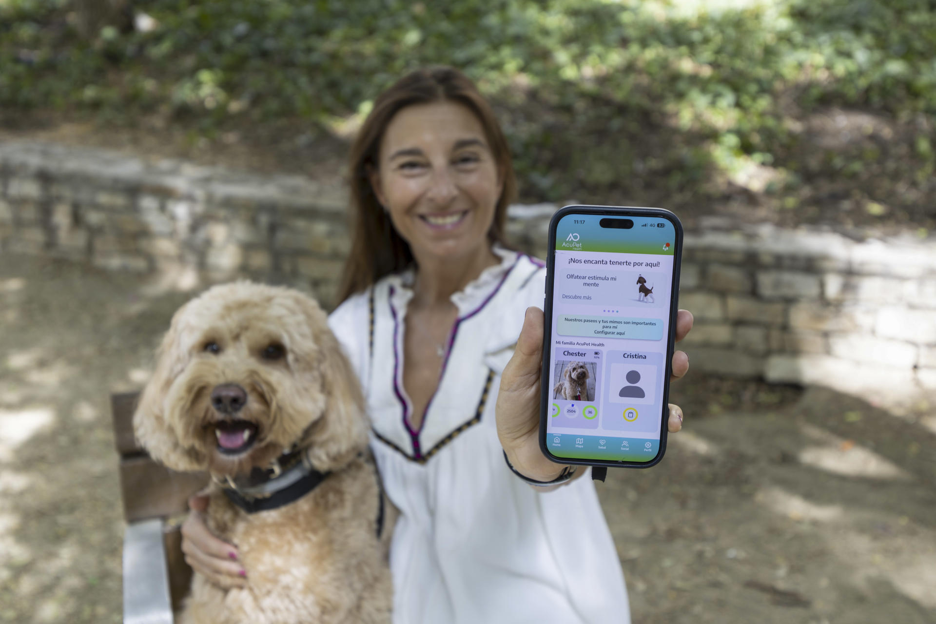 Dispositivo biométrico para monitorear la salud de perros en Guatemala