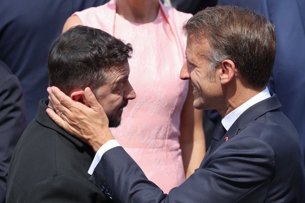 Zelensky denies cocaine claim with Macron during meeting with far-right influencer