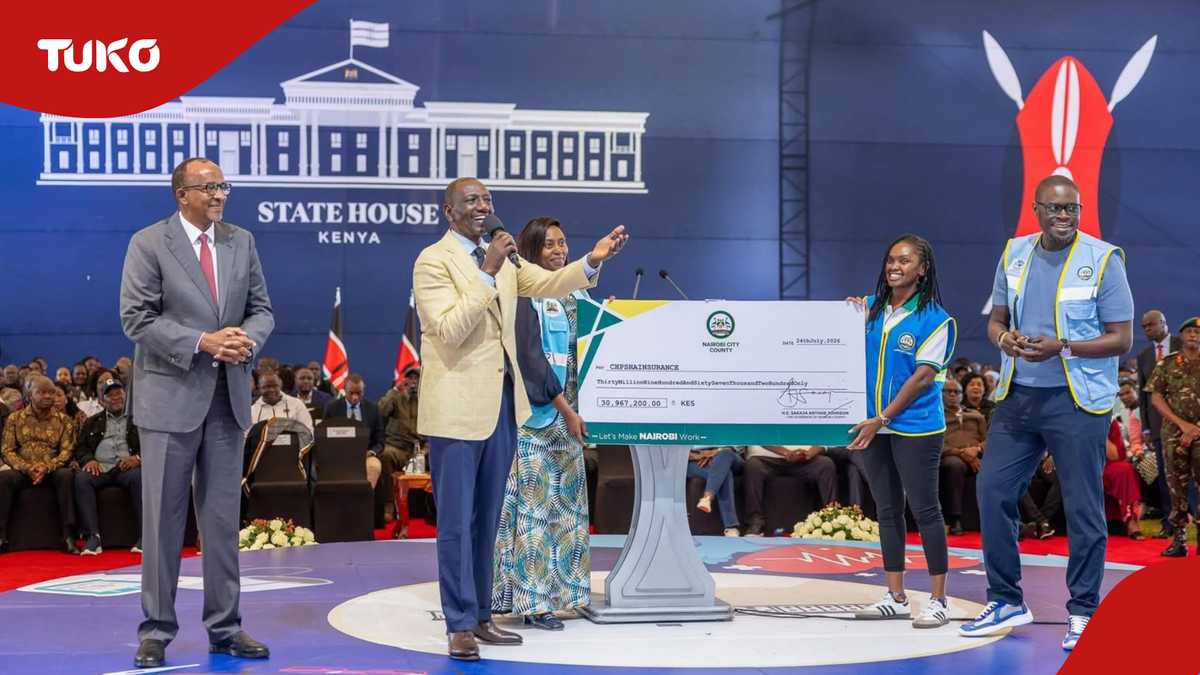 President William Ruto and Nairobi Governor Johnson Sakaja Launch SHA Coverage for 7,820 Community Health Promoters in Nairobi