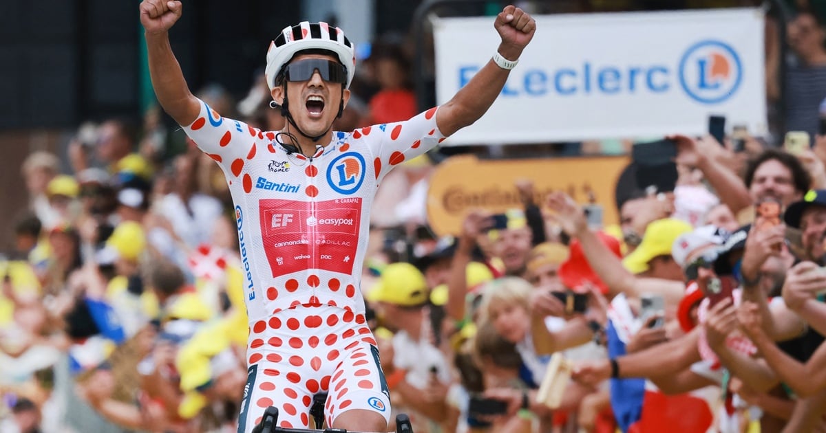 Ecuadorian Carapaz Secures Victory in Tour de France's 20th Stage