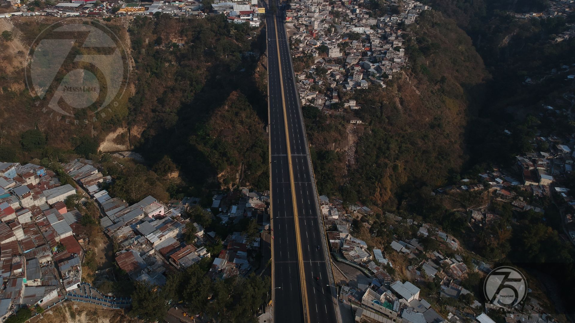 Inauguración del puente El Incienso y avances en el Anillo Periférico