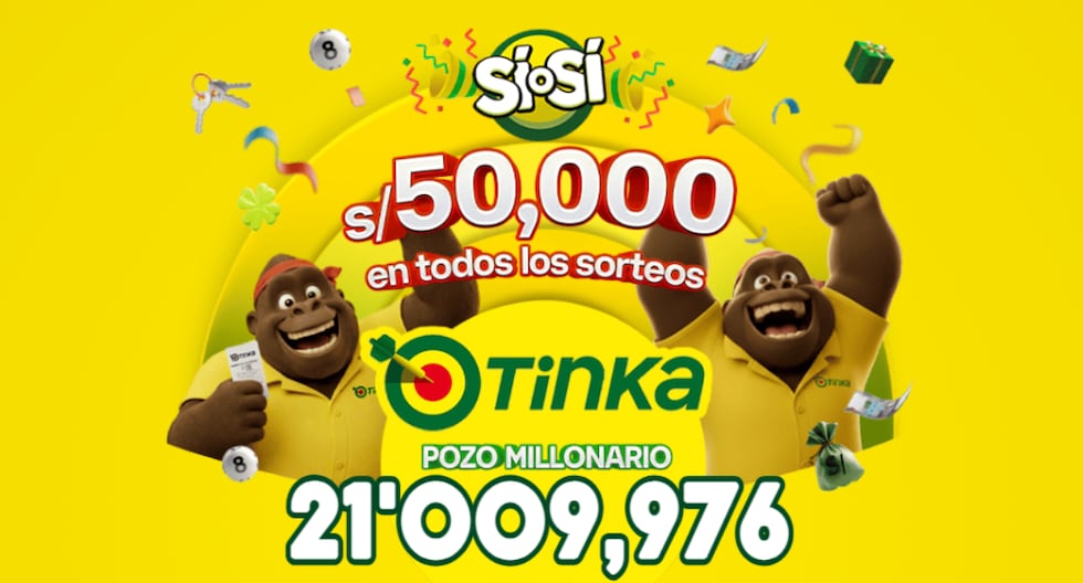 Resultados del sorteo de La Tinka del domingo 26 de julio: detalles del pozo millonario