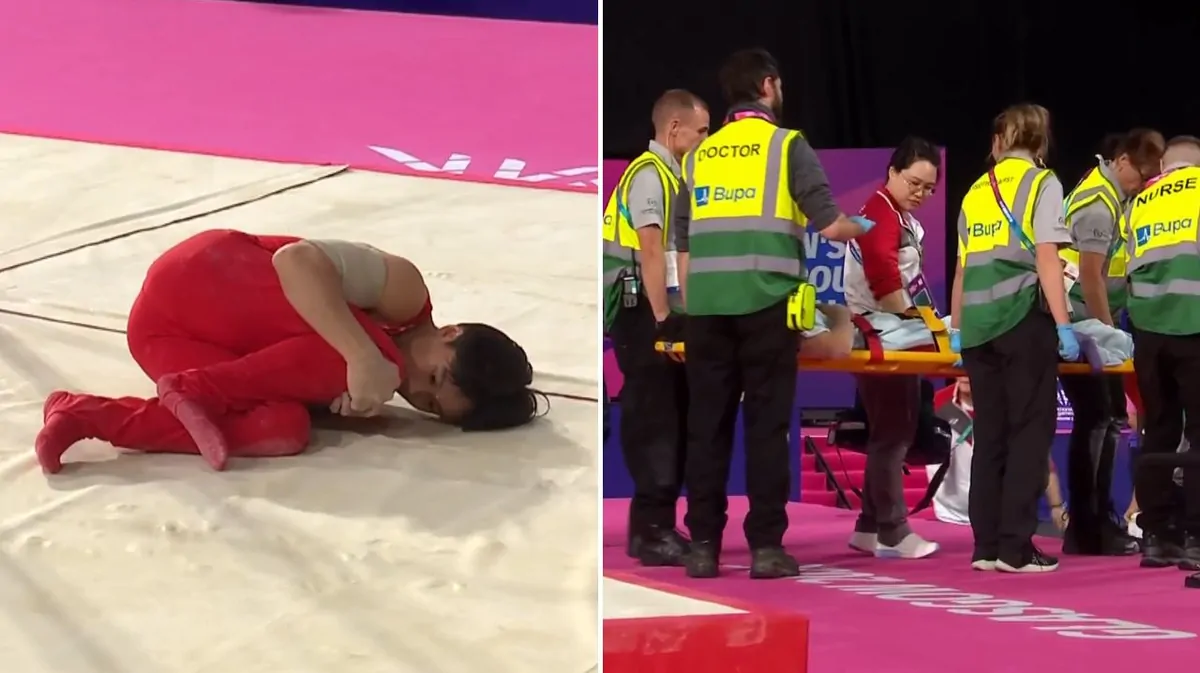 Teen gymnast Jovi Loh sustains injury after fall at Commonwealth Games