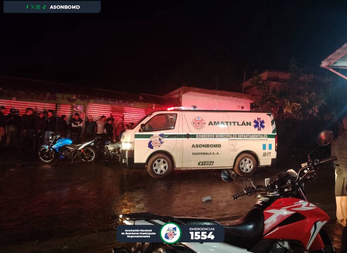 Violencia en Guatemala: Ataque armado en Amatitlán deja un policía muerto y otro herido