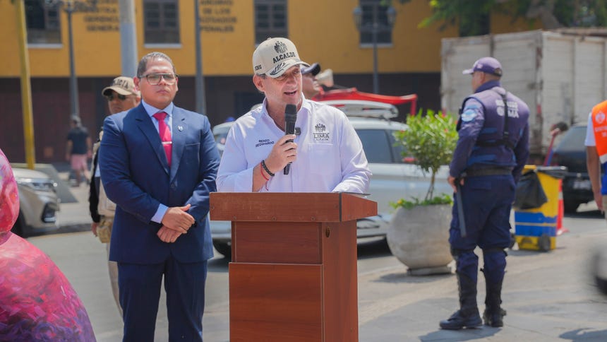 Alcalde Reggiardo propone Guardia Municipal y busca apoyo de Fujimori