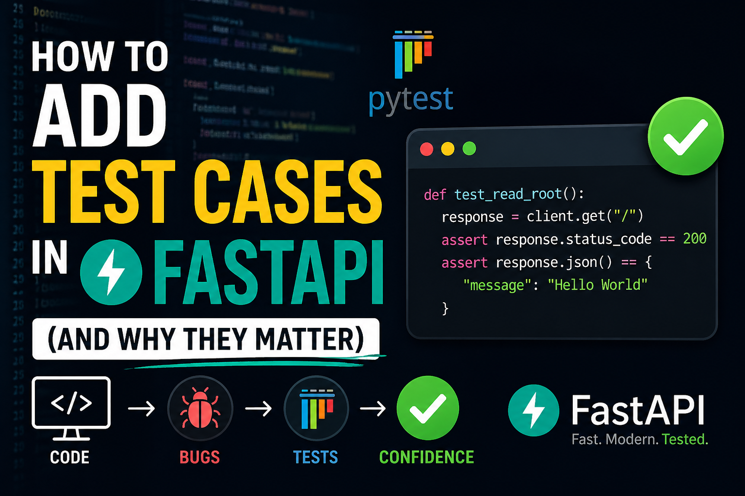 How to Add Test Cases in FastAPI (and Why They Matter)