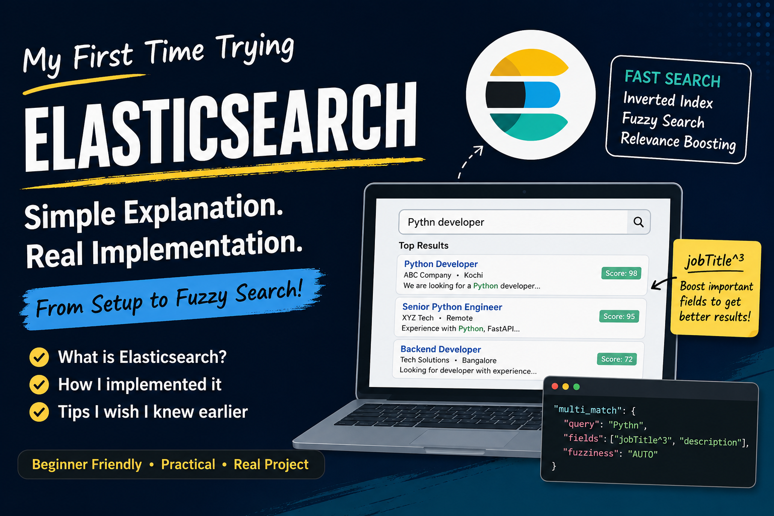 Learning Elasticsearch: My First Real Project
