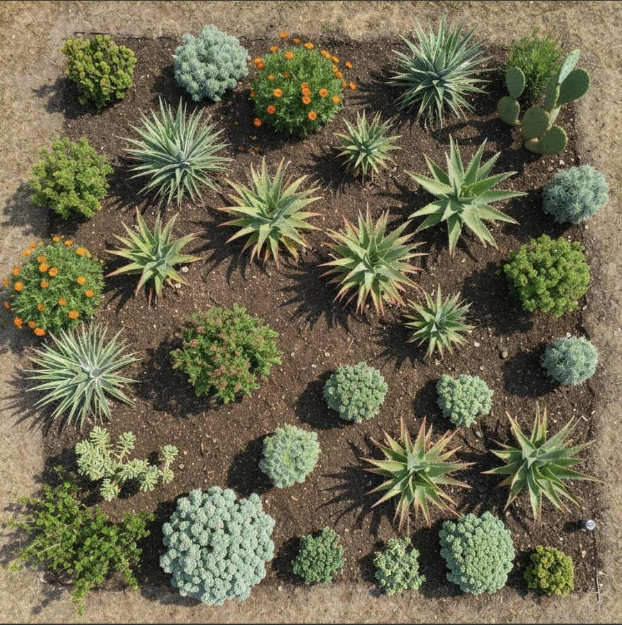 Native & Low Water Planting