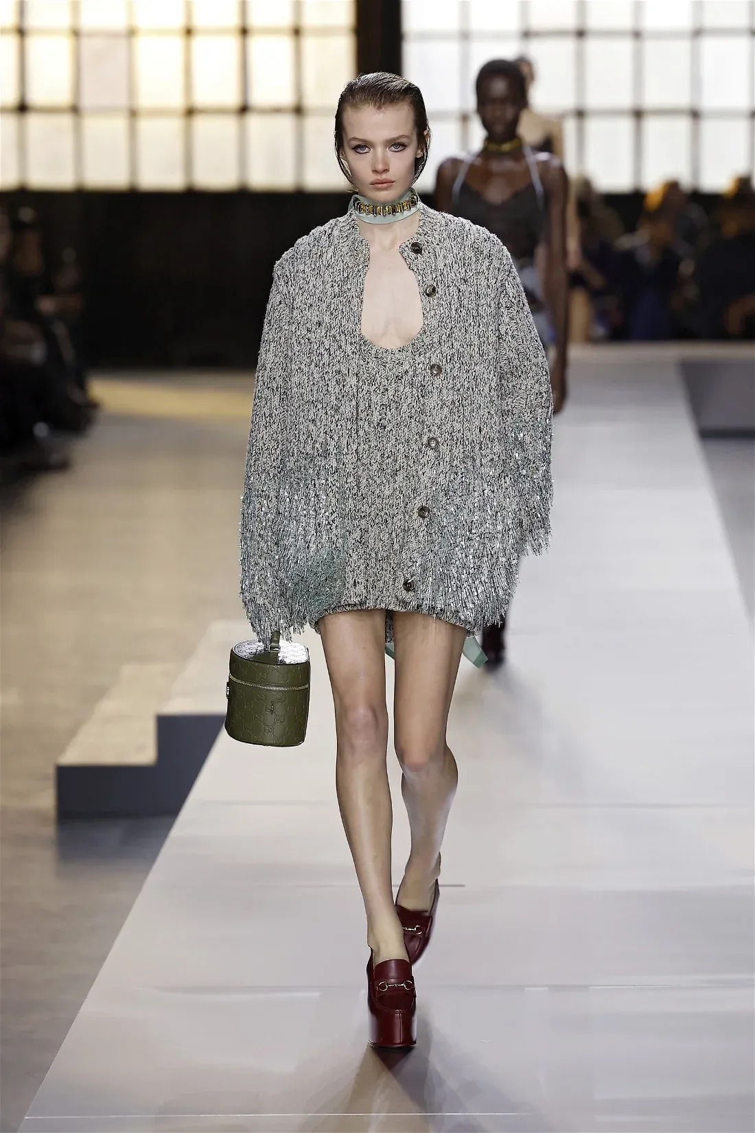 Gucci Fashion show, Runway, Ready To Wear Fall Winter 2024, Milan Fashion Week, Runway Look #43.webp