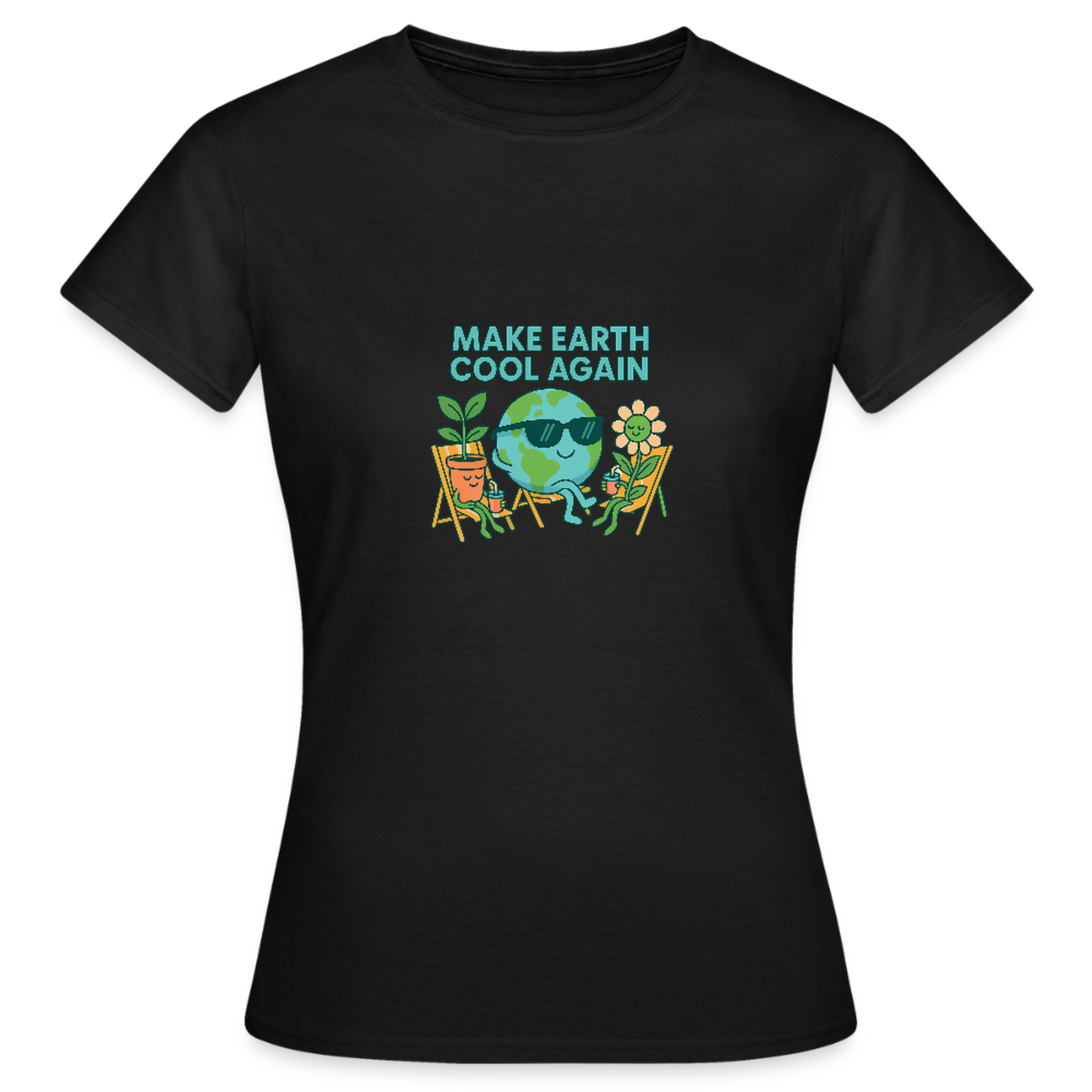 Frauen T-Shirt - Make Earth Cool Again view 1