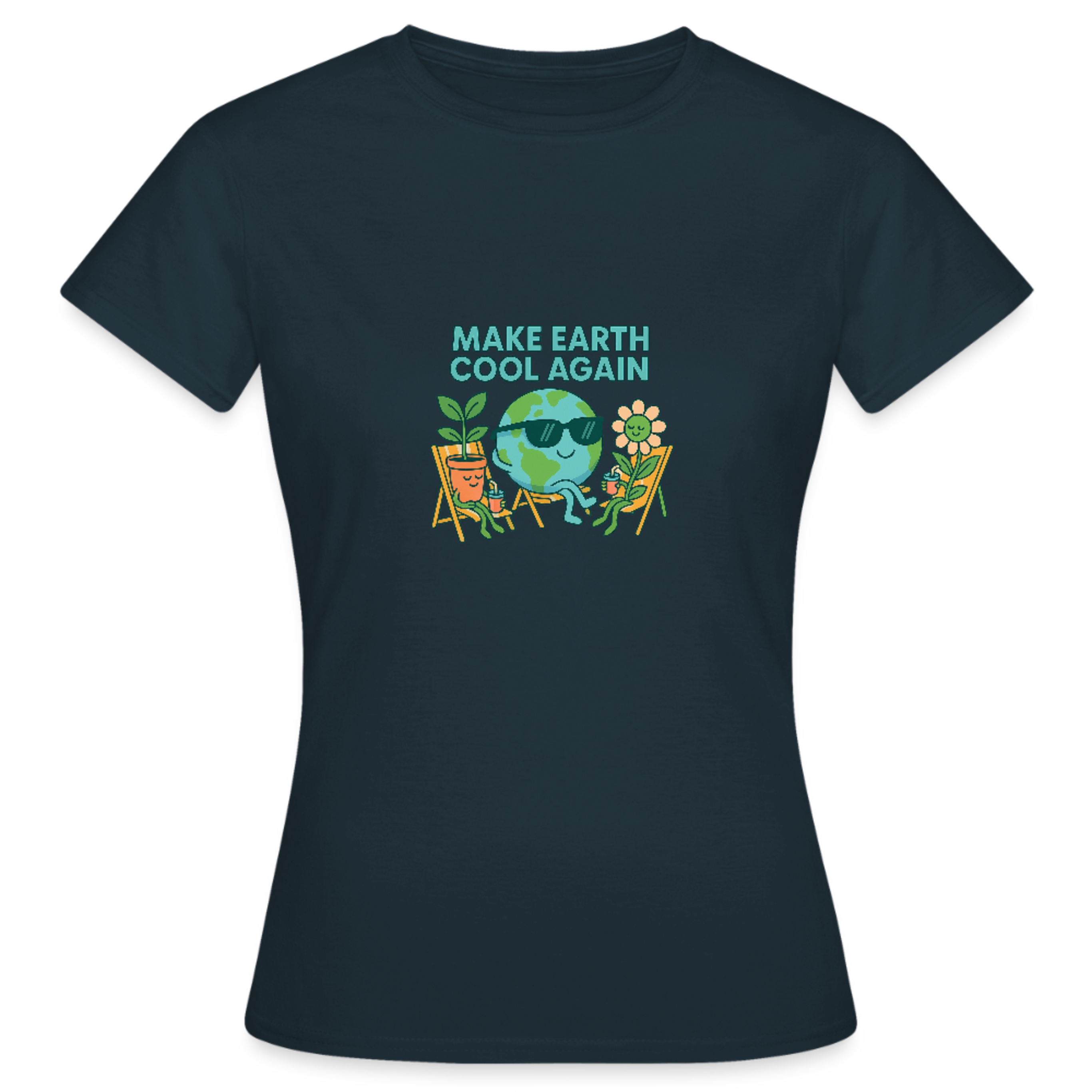 Frauen T-Shirt - Make Earth Cool Again view 1