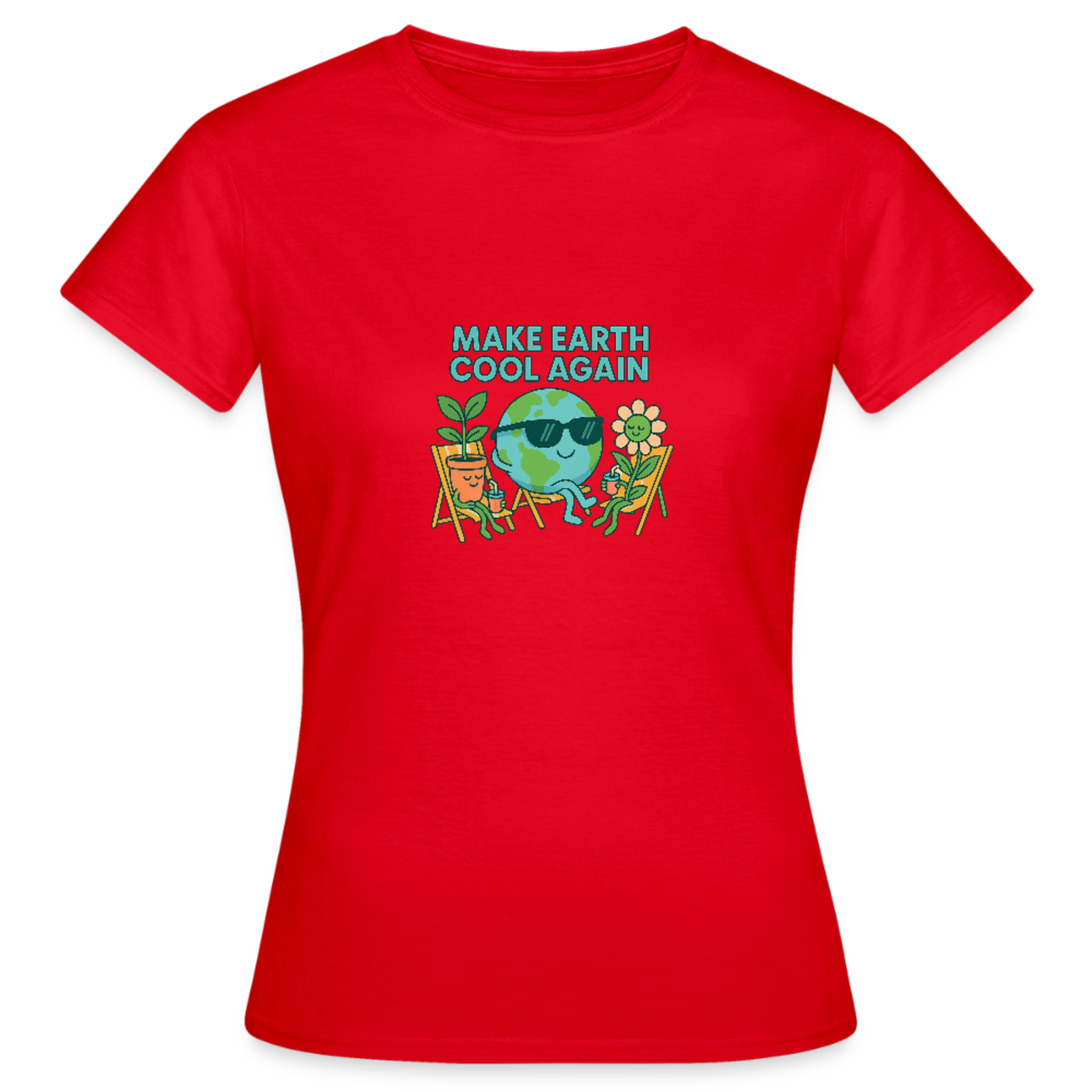 Frauen T-Shirt - Make Earth Cool Again view 1