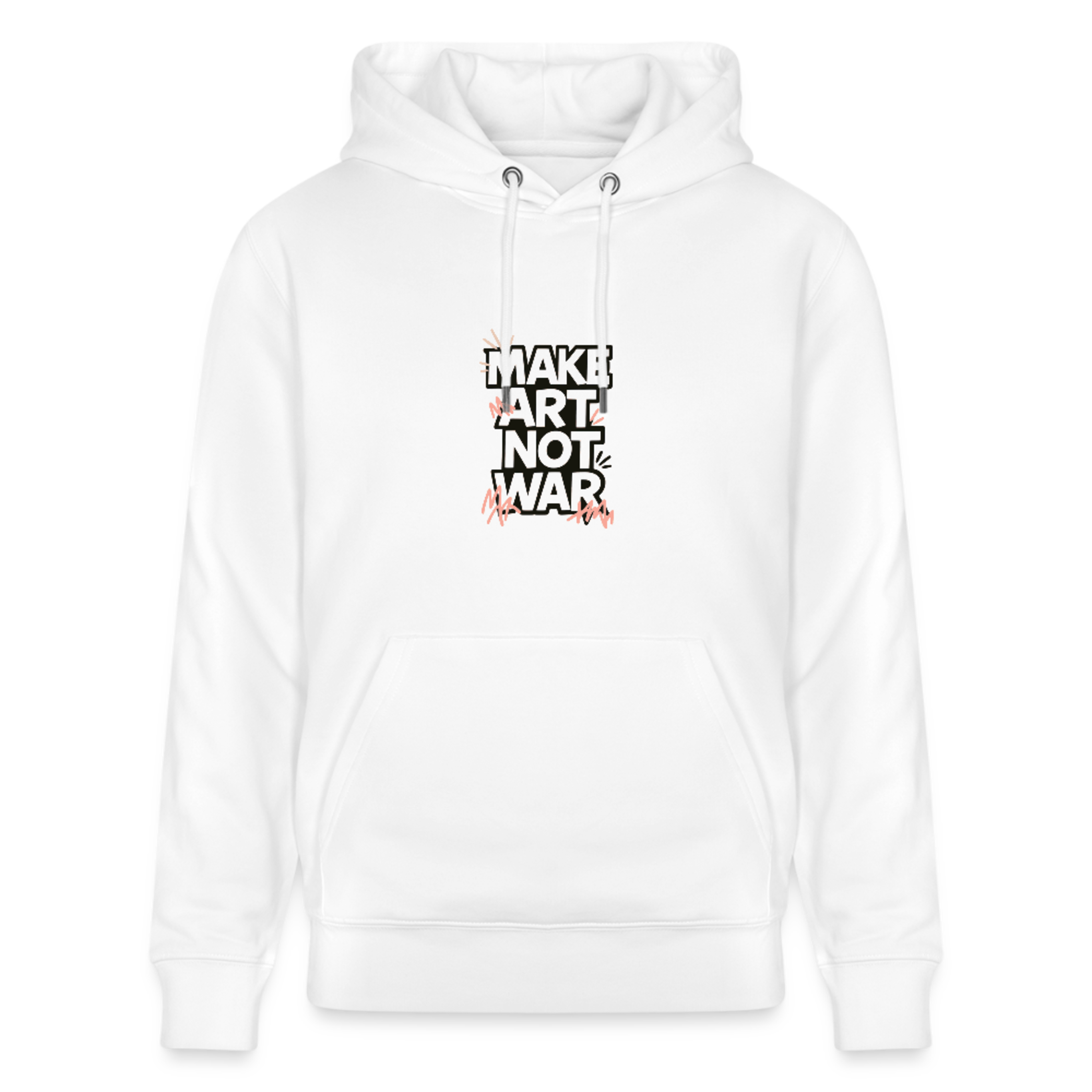 Unisex Bio-Hoodie - Make Art Not War  view 1
