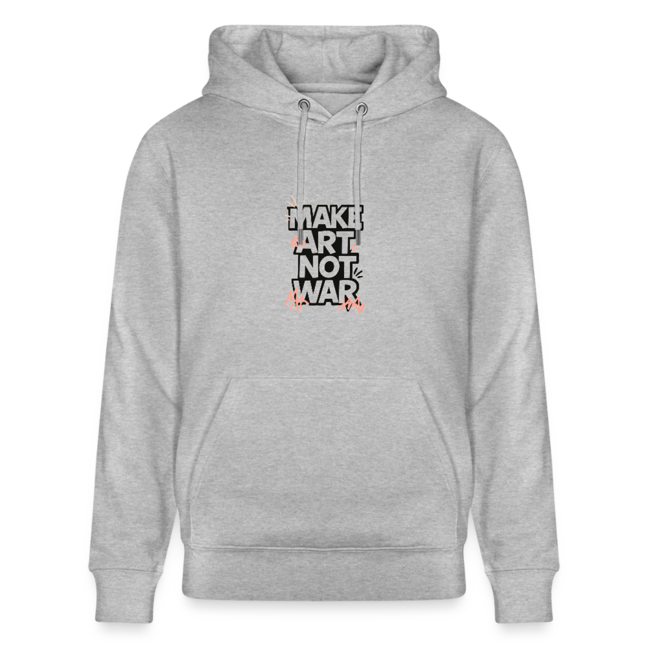 Unisex Bio-Hoodie - Make Art Not War  view 1