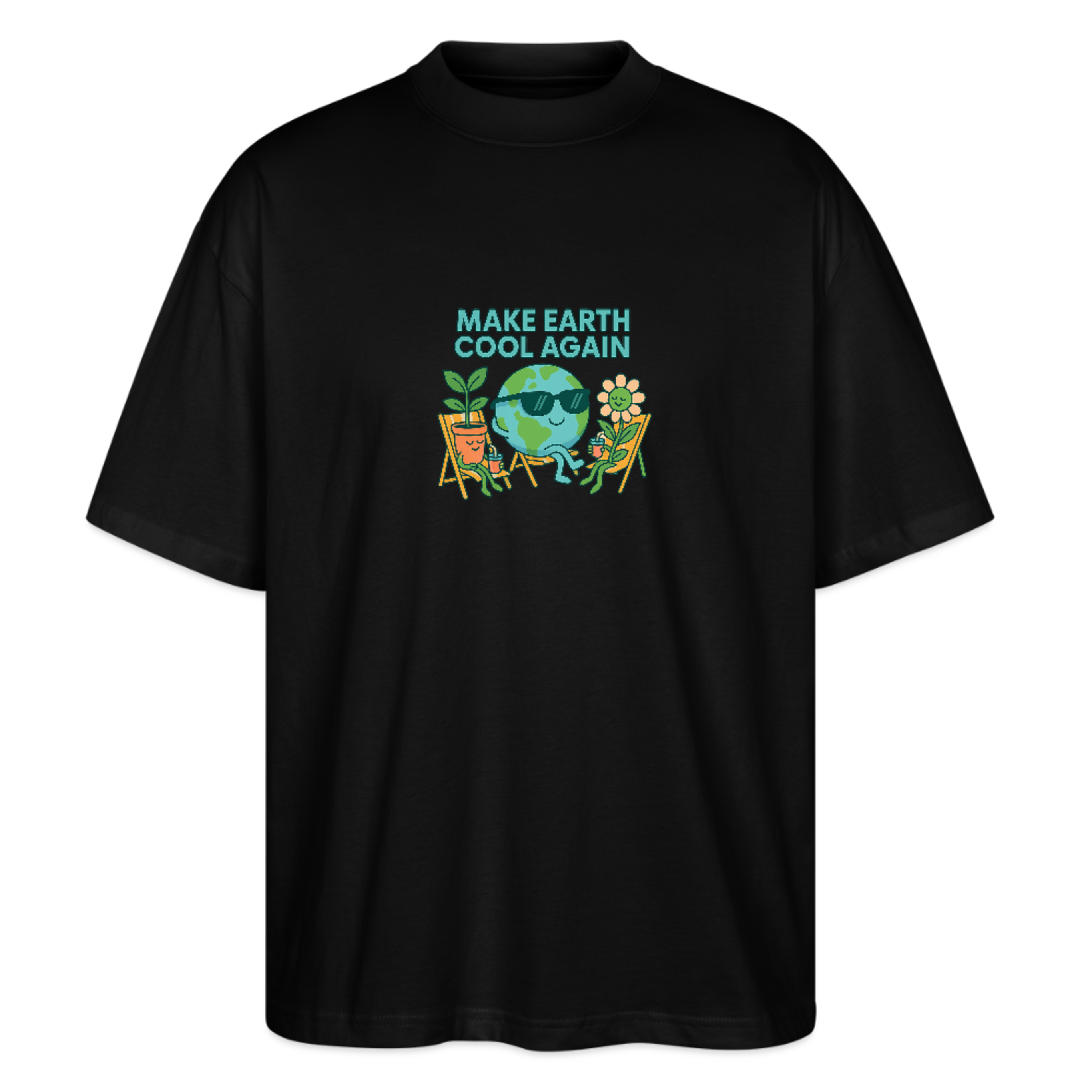 Oversized Unisex T-Shirt - Make Earth Cool Again view 1