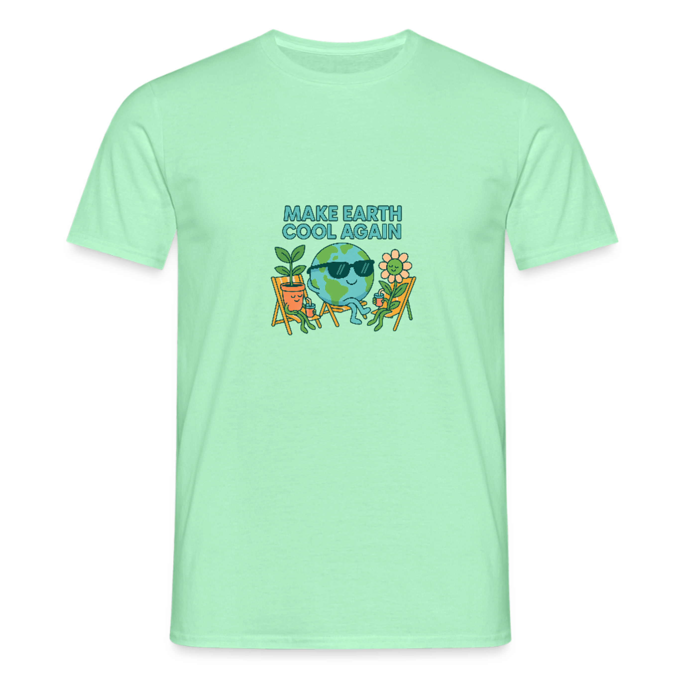 Männer T-Shirt - Make Earth Cool Again view 1