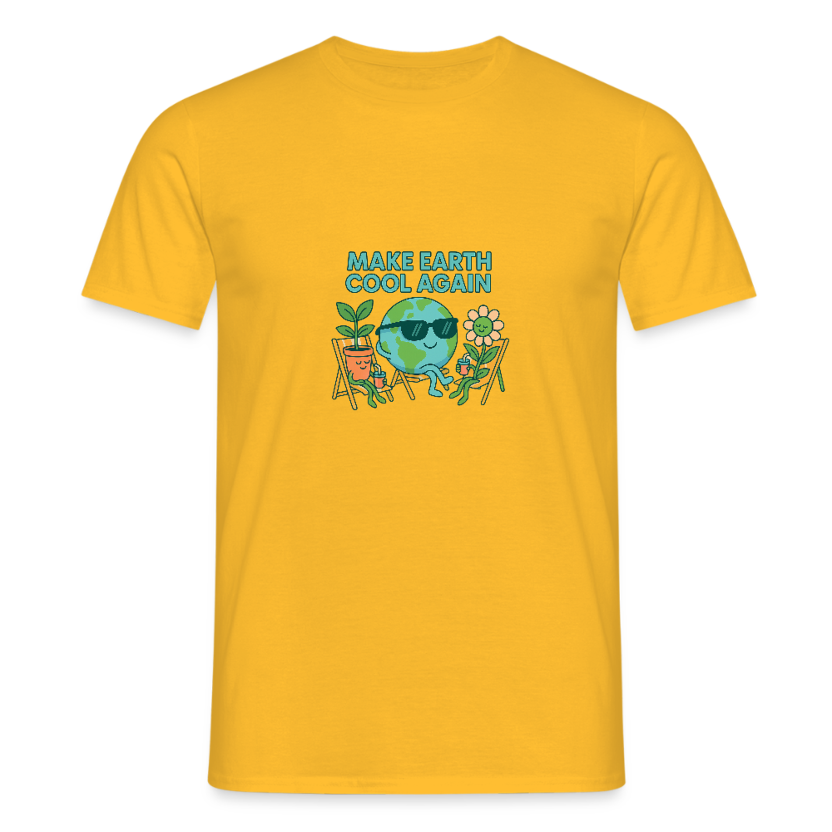 Männer T-Shirt - Make Earth Cool Again view 1