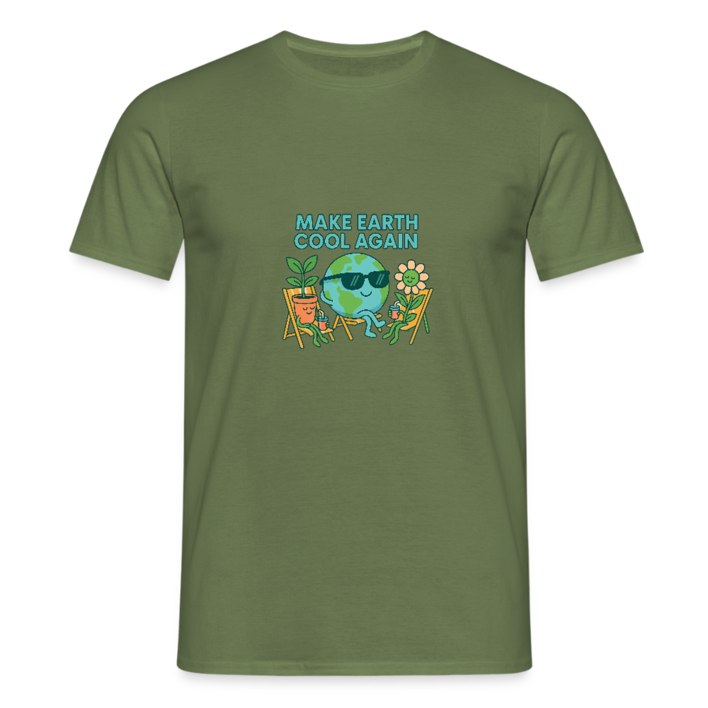 Männer T-Shirt - Make Earth Cool Again view 1