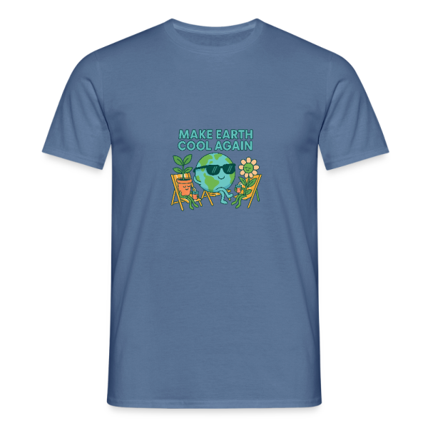 Männer T-Shirt - Make Earth Cool Again