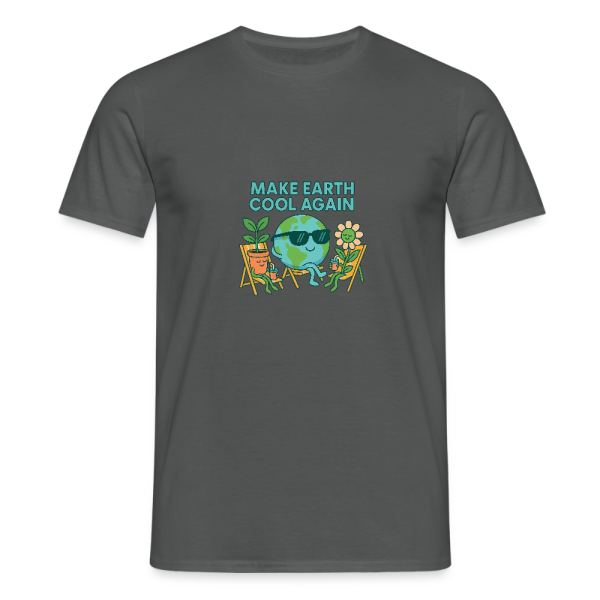 Männer T-Shirt - Make Earth Cool Again