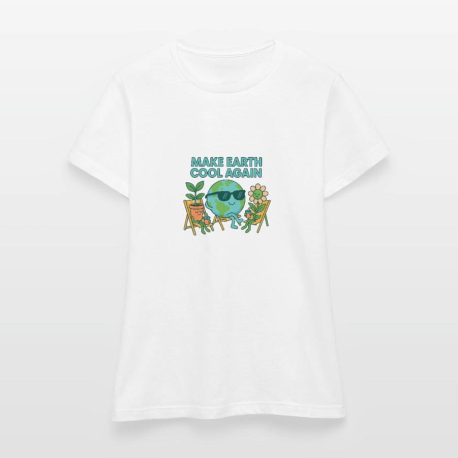 Frauen T-Shirt - Make Earth Cool Again view 3