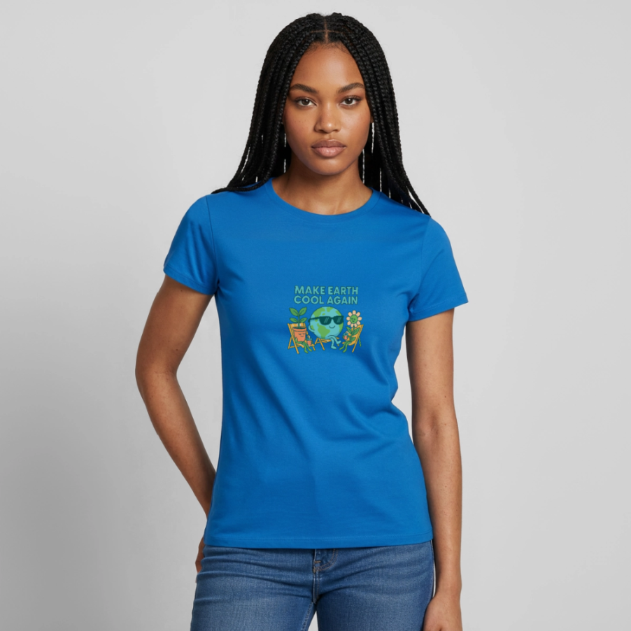 Frauen T-Shirt - Make Earth Cool Again view 2