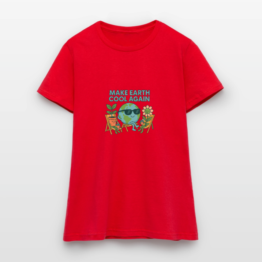 Frauen T-Shirt - Make Earth Cool Again view 3