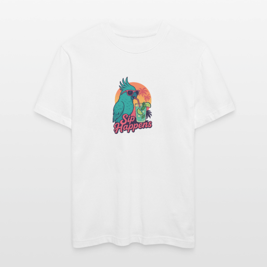 Unisex Premium Shirt - Sip Happens view 2