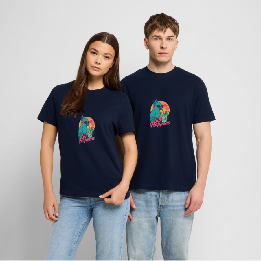 Unisex Premium Shirt - Sip Happens view 3