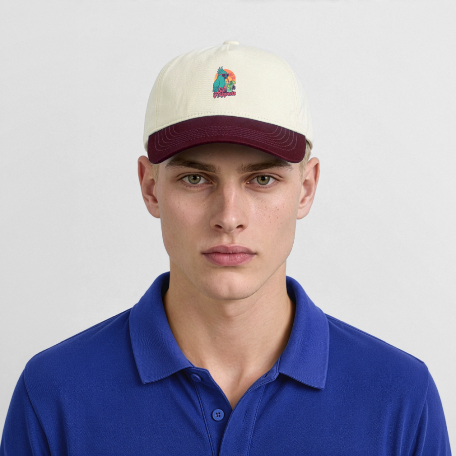 Baseball Cap - Sip Happens view 2