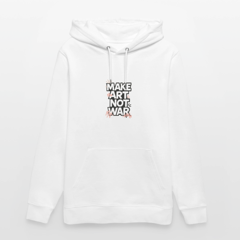 Unisex Bio-Hoodie - Make Art Not War  view 2