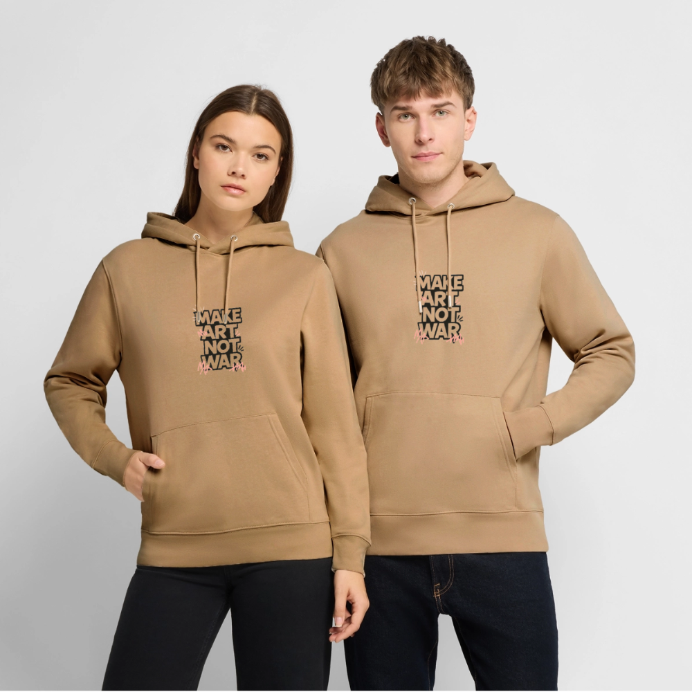 Unisex Bio-Hoodie - Make Art Not War  view 2